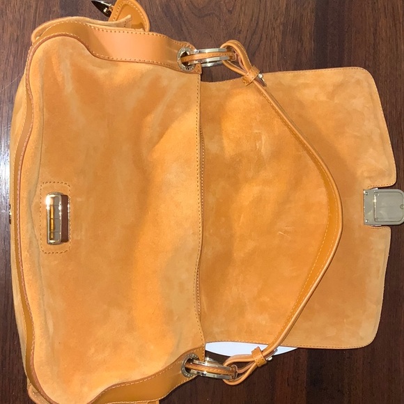 Jimmy Choo Suede Slouchy Bag - Picture 10 of 17